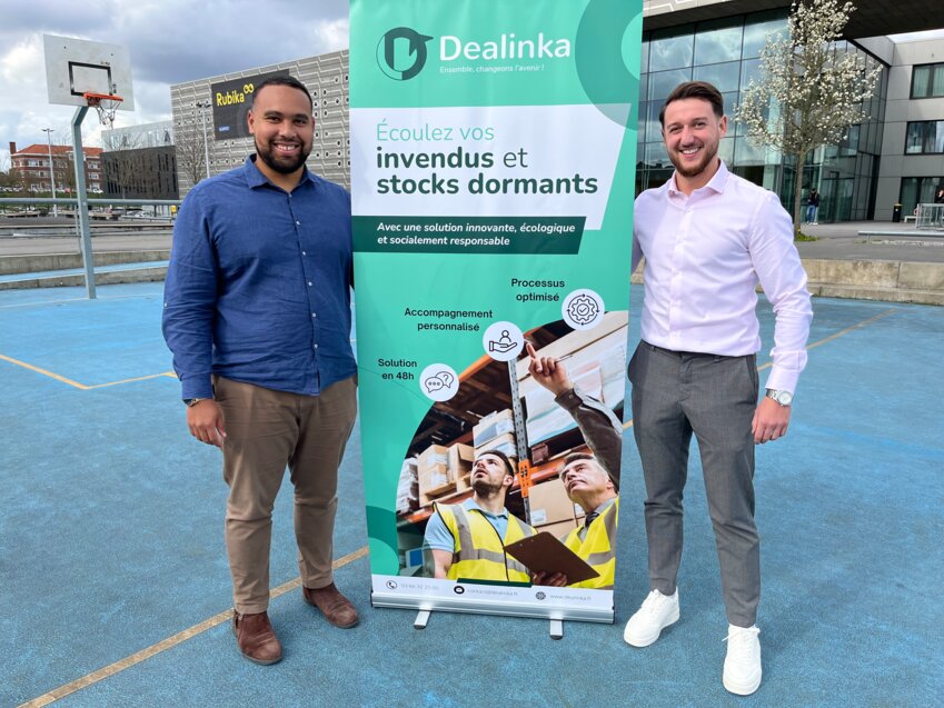 Ramil Alvarez et Alexis Raspilair, les fondateurs de Dealinka.