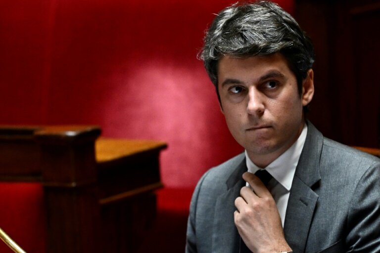 Le Premier ministre Gabriel Attal, le 5 juin 2024 à Paris © JULIEN DE ROSA