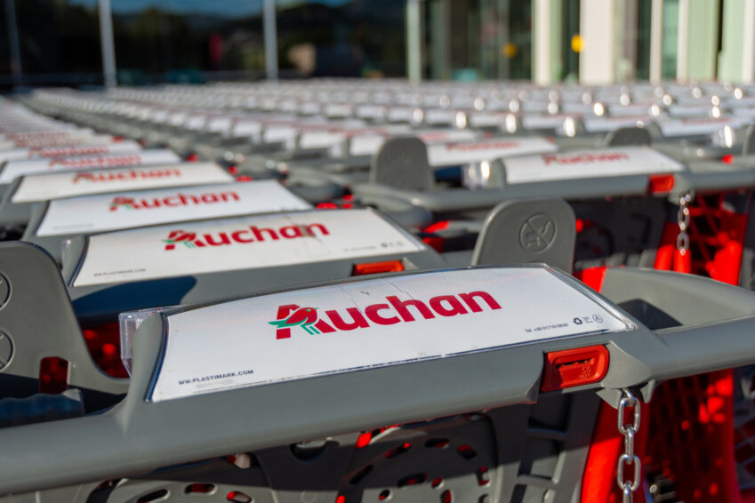 Auchan emploie 57 570 collaborateurs sur 687 points de vente. ©HJBC