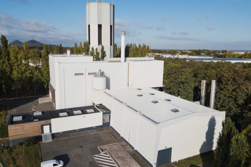 La chaufferie biomasse a été mise en service en 2013. (© Dalkia)