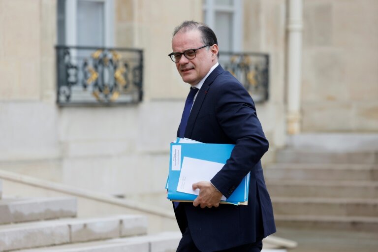 Emmanuel Moulin, le 3 avril 2024, à Paris © Ludovic MARIN