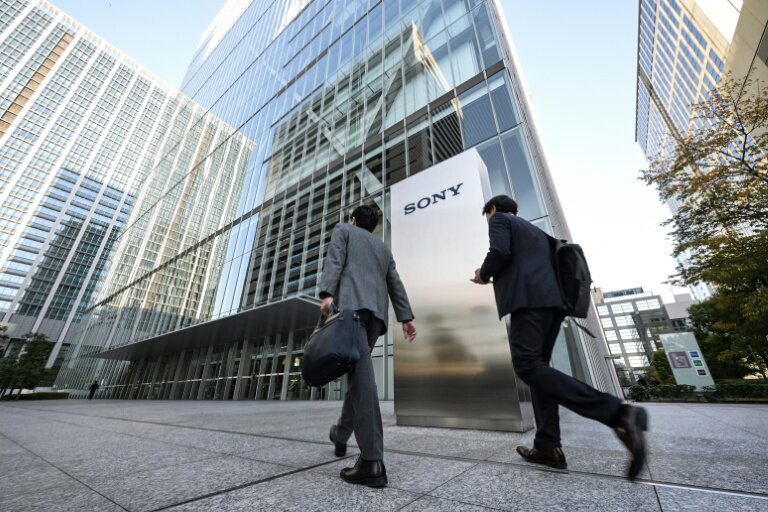 Siège de la multinationale japonaise Sony à Tokyo le 27 novembre 2024 © Richard A. Brooks