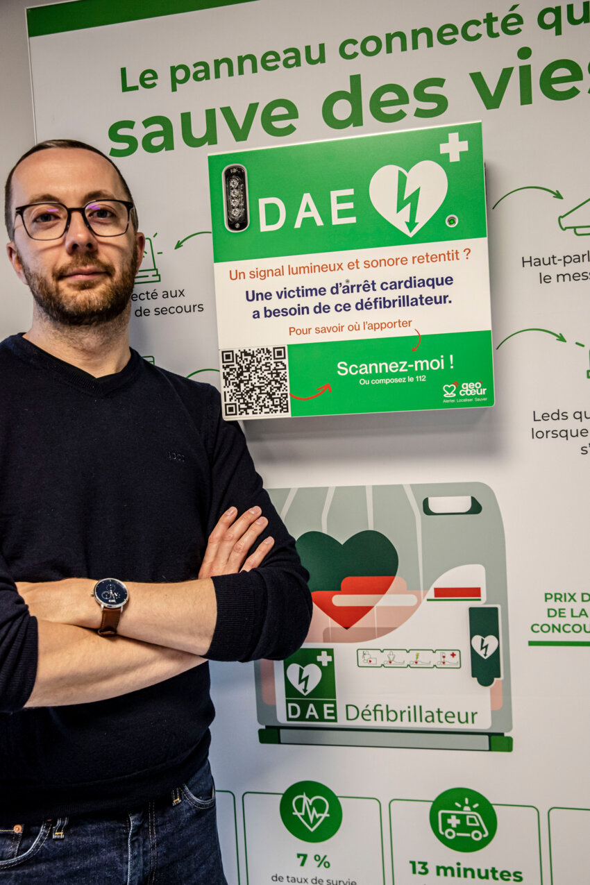 Frédéric Leybold, à l’origine de Géocœur. © Hekatech