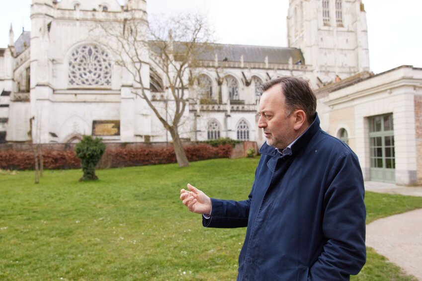 François Decoster, maire de Saint-Omer. © Lena Heleta