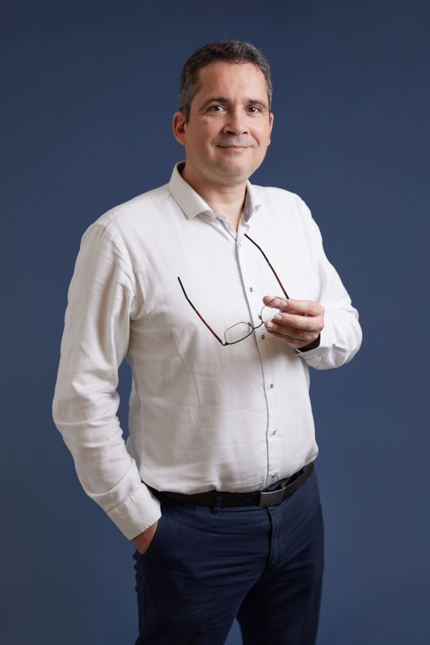 Gilles Ryckebusch, directeur de Voies navigables de France (VNF) Nord Pas-de-Calais. © Lena Heleta