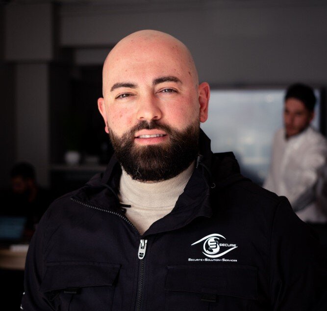 Diego Gallo, gérant de 3S Secure. @ Johann Marin-Thiery