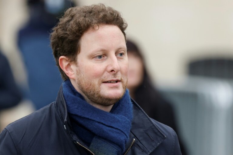 L'ex ministre français Clément Beaune à Paris le 14 février 2024 © Ludovic MARIN