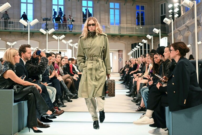 Défilé Louis Vuitton durant la Fashion Week, le 10 mars 2025 à Paris © Bertrand GUAY