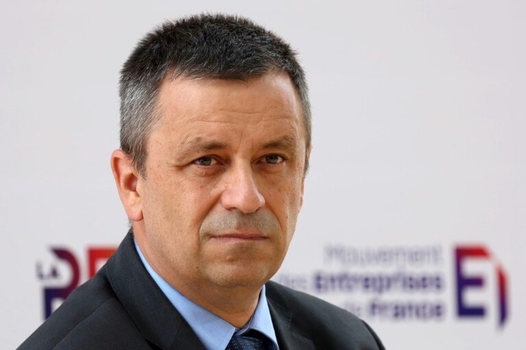 Luc Rémont le 29 août 2023, à Paris © Emmanuel Dunand