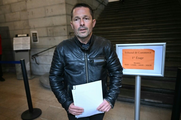 Philippe Sarlat, l'initiateur du collectif de victimes de l'école catholique de Notre-Dame de Garaison à Tarbes le 27 mars 2025 © Lionel BONAVENTURE