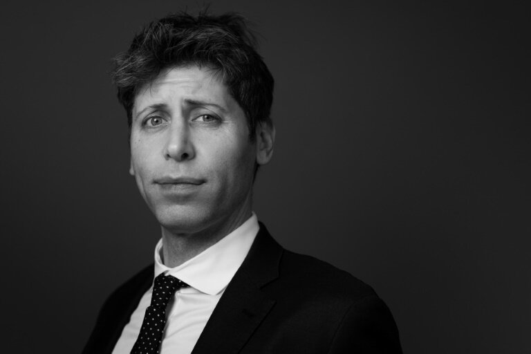 Le patron d'OpenAI, Sam Altman, au Grand Palais de Paris le 11 février 2025. © JOEL SAGET