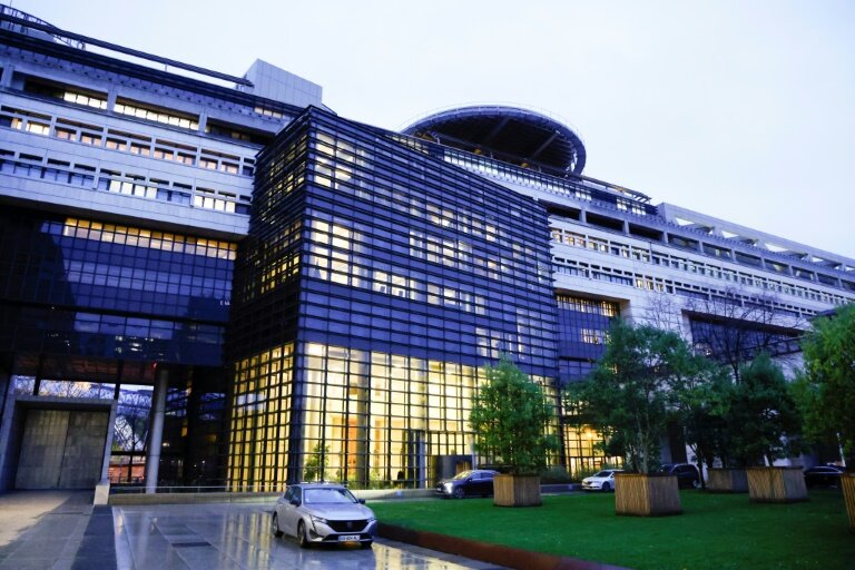 Bâtiment du ministère de l'Economie et des Finances (Bercy), Paris, le 9 janvier 2025 © Ludovic MARIN