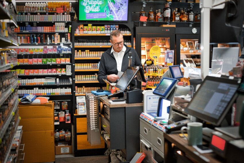 © Benjamin Prost «Dans le climat général, nous devons surmonter les difficultés en continuant à nous remettre en cause pour nous transformer», assure Hervé Garnier, le président de la Fédération des buralistes de Meurthe-et-Moselle. 