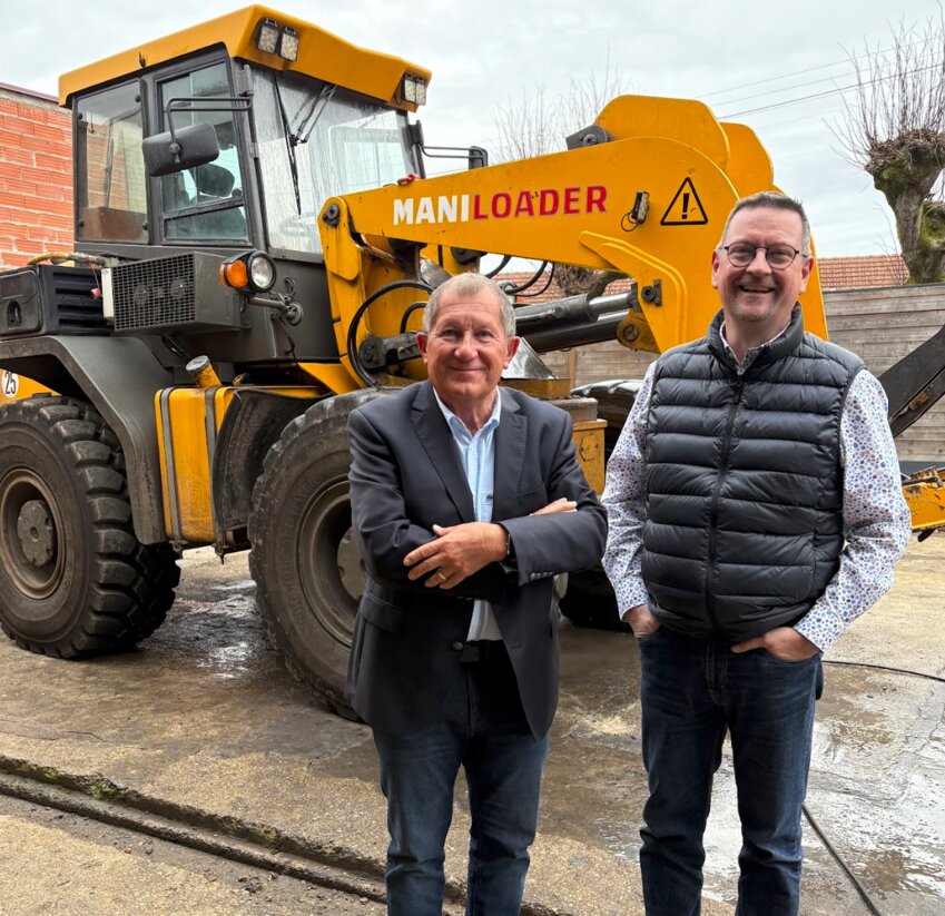 © Alexandra Marquet- Mario Da Silva, président d’honneur et Frédéric Blaise, directeur de Fourchard & Renard.
