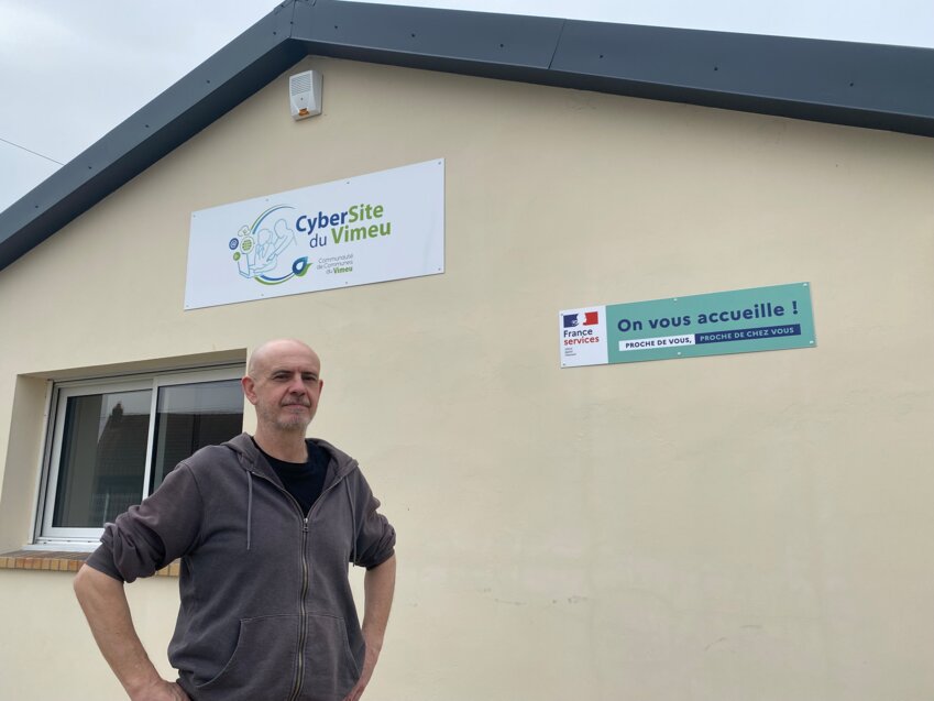 Didier Petit, en charge du développement numérique sur le territoire à la CCV.