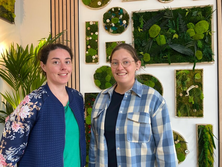 Noémie et Elise Dorat interviennent dans les entreprises et chez les particuliers.