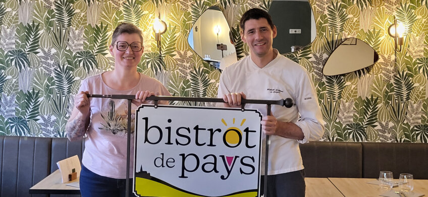 © Bistrot de Pays-Welenz Le Gaigne de Xirocourt, piloté par Aurélie Pierson et Mickaël Gaignon, vient de recevoir le label Bistrot de Pays. 