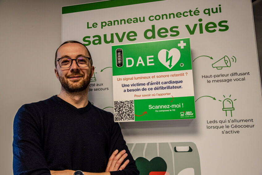 Frédéric Leybold franchit un nouveau cap dans la reconnaissance de Géocoeur. © Hekatech