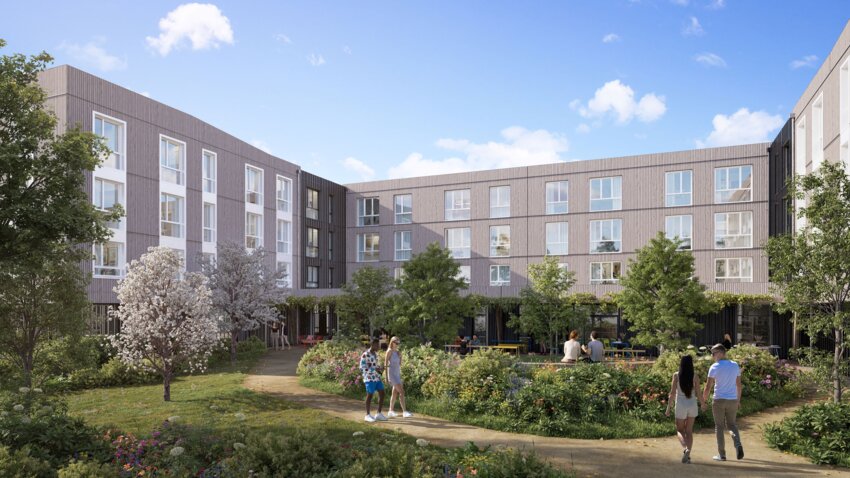 La livraison de la résidence est prévue à l'été 2026. © Bouygues Immobilier.  