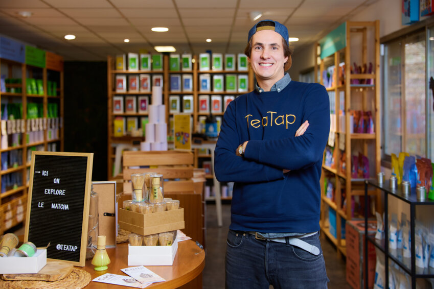 Quentin Mulliez, co-fondateur de TeaTap. © Lena Heleta