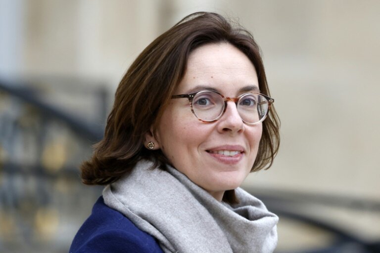 La ministre française des Comptes publics, Amélie de Montchalin, le 26 mars 2025 à l'Élysée à Paris © LUDOVIC MARIN