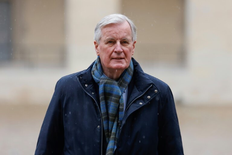 L'ancien Premier ministre Michel Barnier le 10 mars 2025 à Paris © Ludovic MARIN