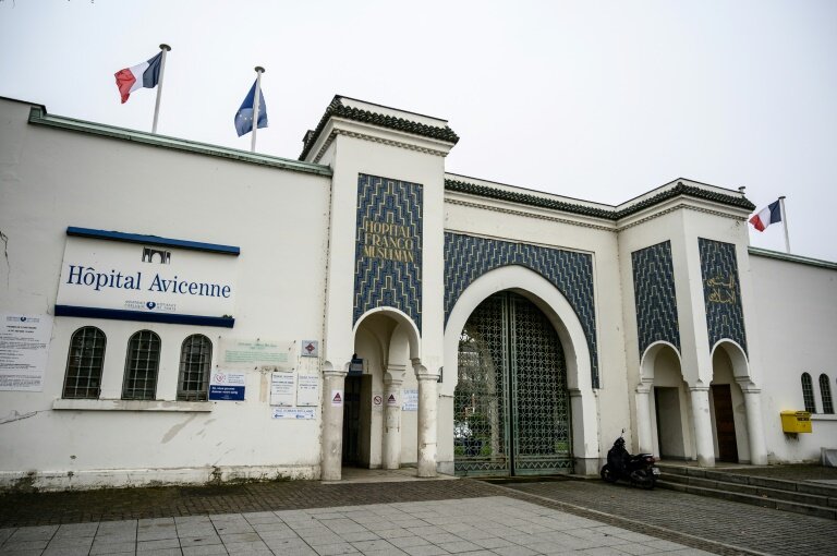 L'hôpital Avicenne AP-HP, le 8 février 2021 à Bobigny, en Seine-Saint-Denis © BERTRAND GUAY