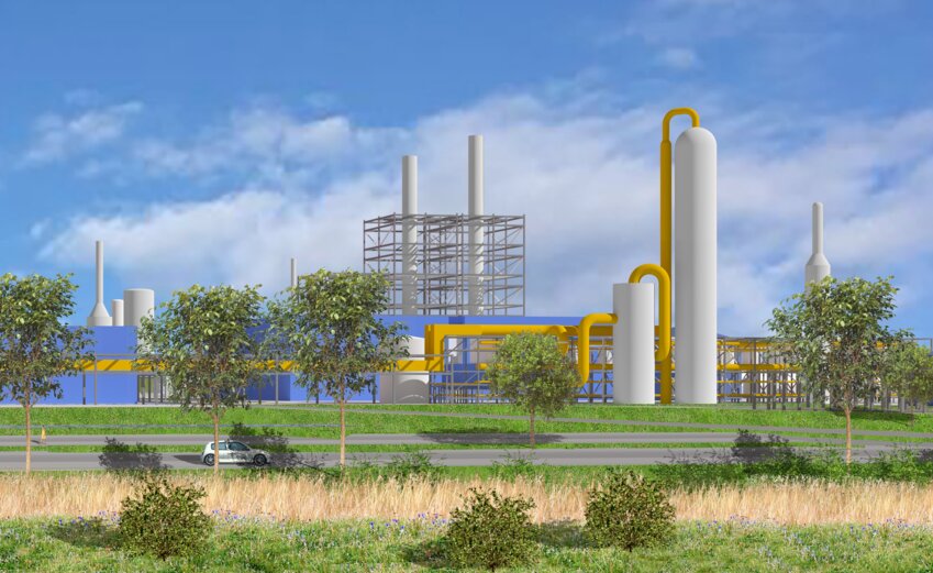 © Verso Energy.Le projet Ep’HyNE (Épinal Hydrogène et Nouvelles Énergies), de production de carburant d’aviation durable, pourrait être opérationnel en 2030 sur l’Écoparc de Chavelot. 