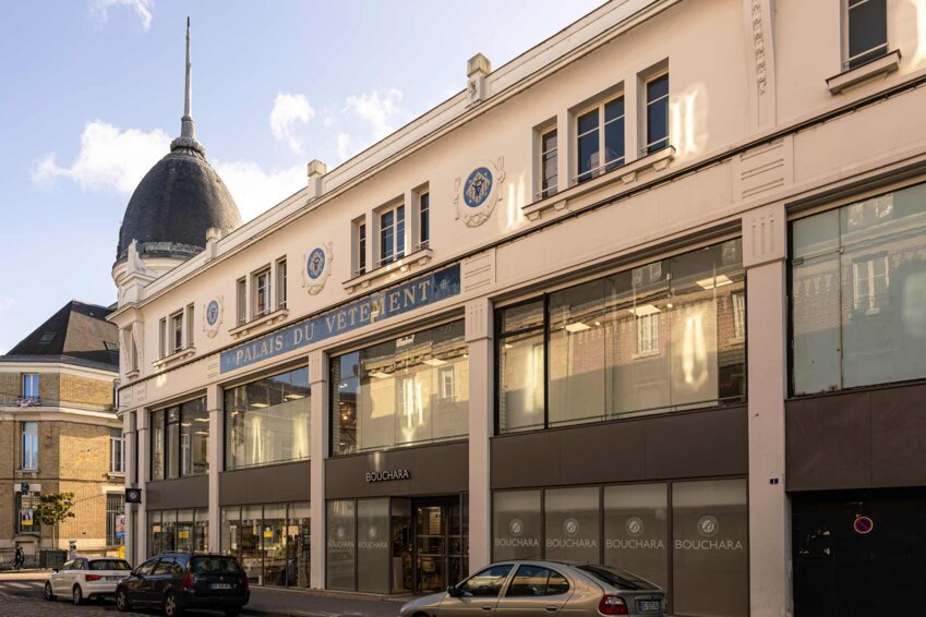Le Palais du vêtement dans la rue Saint-Martin. (c) Marie-Line Waroude