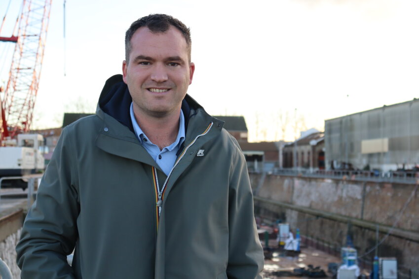 Charles Gobert, directeur général de la Socarenam. © Éléonore Chombart