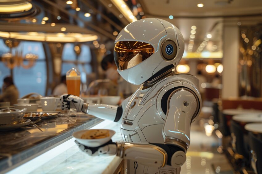 Les robots nous seront familiers dans les salons du futur. © D.R.