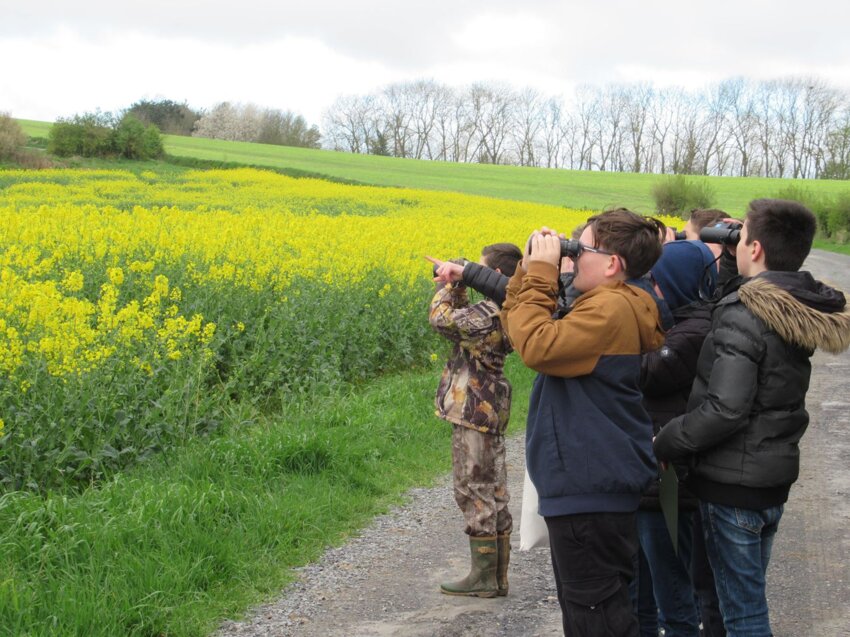 Parmi les 49 projets sélectionnés, ici le projet "Apprentis naturalistes" de Picardie Nature visant à sensibiliser les élèves à la biodiversité dans cinq collèges de la Somme.