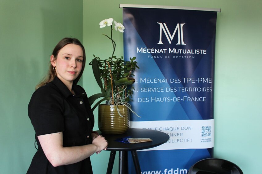 Léa Leduc, chargée de développement du fonds de dotation M.