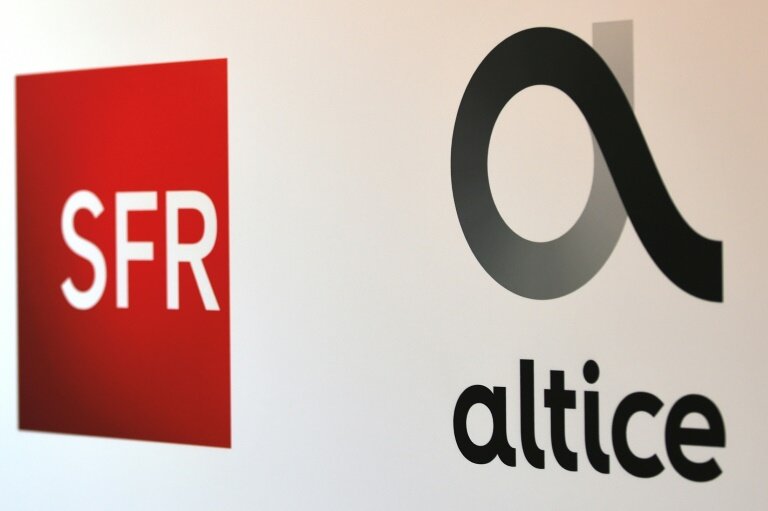 Le groupe Altice France, maison mère de l'opérateur SFR, entrera dans les prochains jours en procédure de sauvegarde accélérée © ERIC PIERMONT