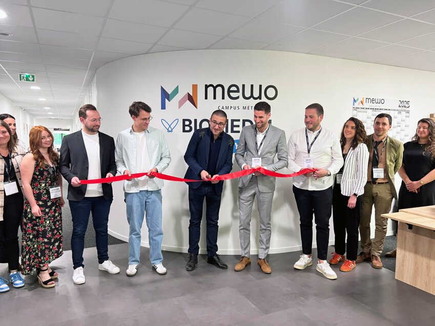 © Mewo. Le campus commun de Mewo et Biomedal sur le technopôle de Brabois à Vandœuvre a été inauguré le 29 avril.