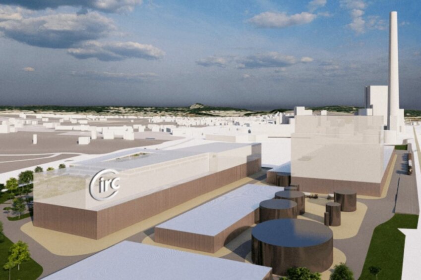 Le projet de la future usine. © CIRC.