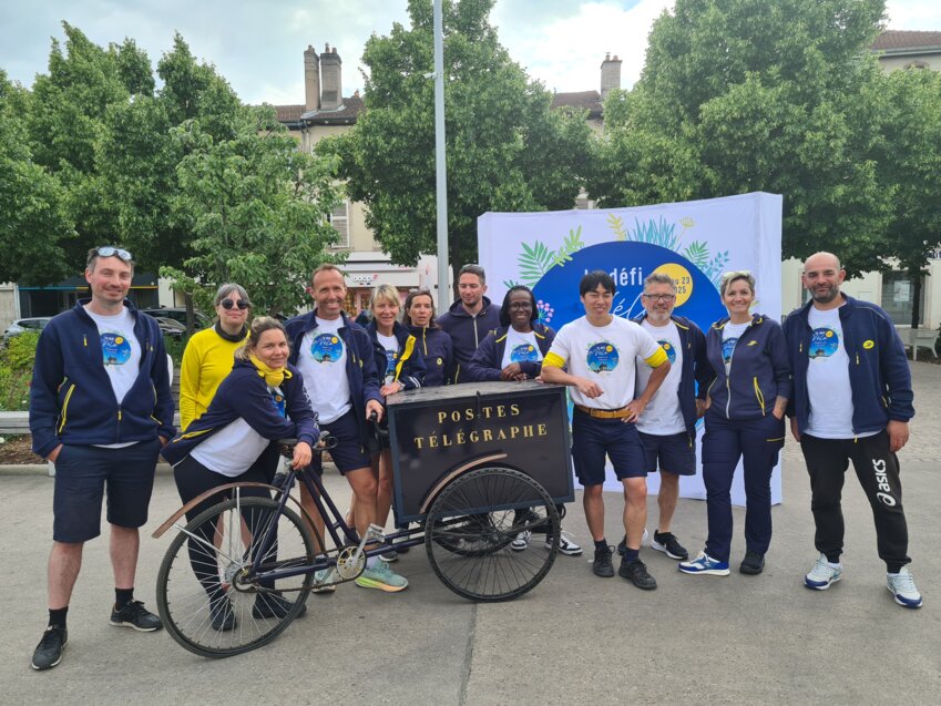 © La Poste. Le Défi Vélo, organisé par le groupe la Poste et la Fédération des usagers de la bicyclette, a fait étape la semaine dernière en Lorraine histoire d’acculturer aux mobilités douce et au partage de la route. 