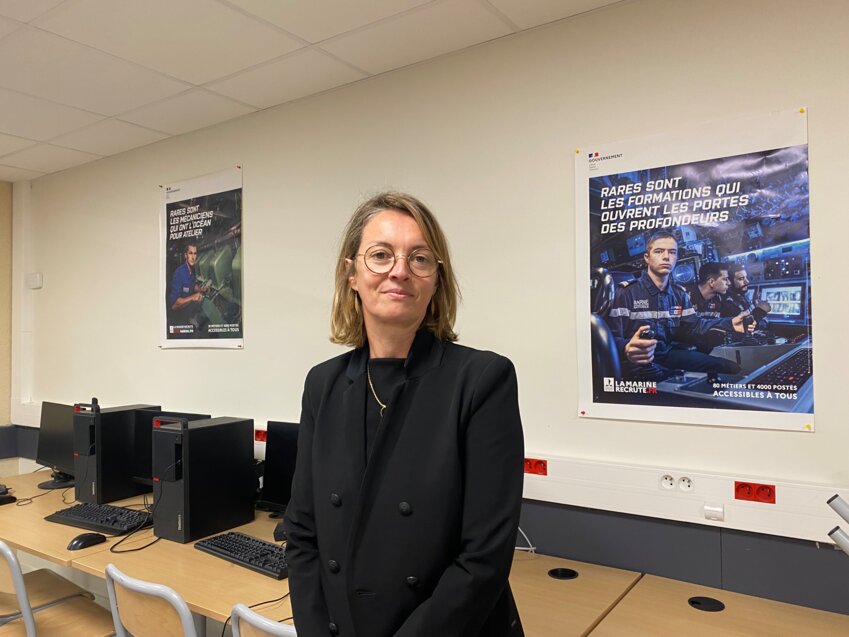 Karine Ferté, proviseure adjoint au lycée Boucher-de-Perthes.