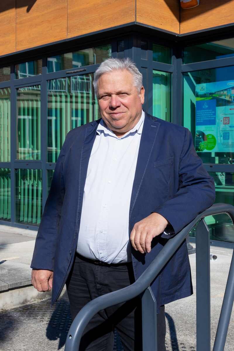 Dominique Ignaszak préside la communauté d'agglomération Chauny Tergnier La Fère. (c) Marie-Line Waroude