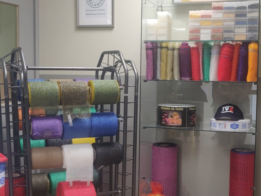 Créé en 1972, Trocmé Vallart Emballage est le seul fabricant français de filets tricotés pour l’agroalimentaire.  © Aletheia Press / DLP