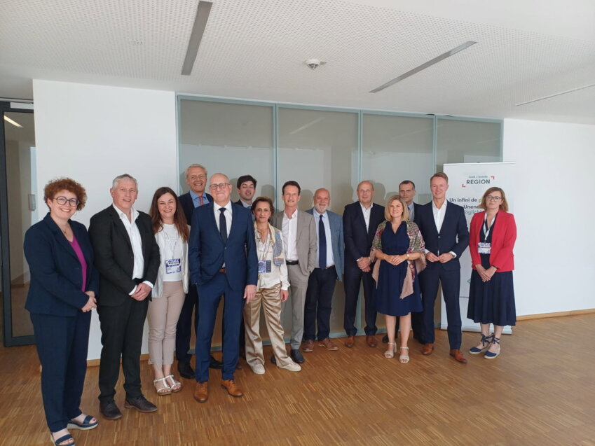 Réunis dans une synergie commune et une ambition à préparer les défis de l'avenir. © CCI Moselle.