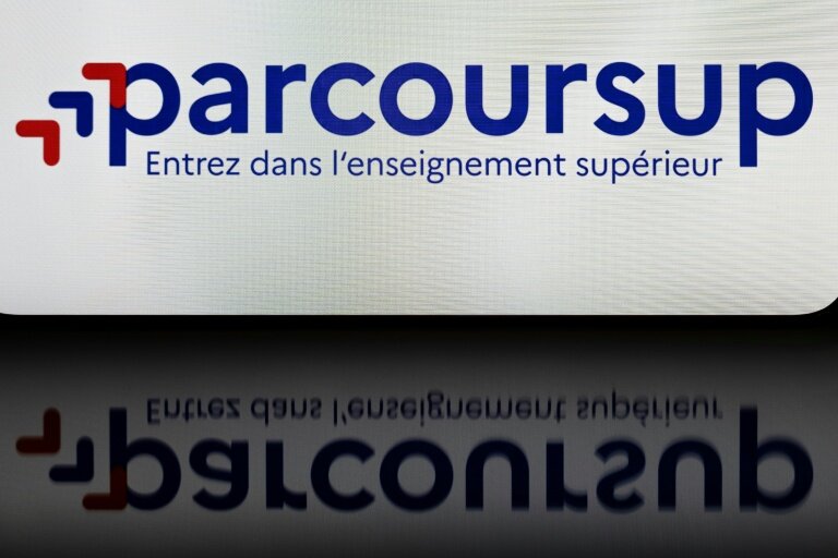 Le logo de Parcoursup, le 15 janvier 2025 © Anna KURTH