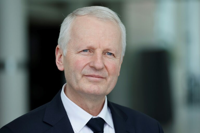 Le procureur général près la Cour de cassation, Rémy Heitz, le 9 février 2024 à Bordeaux © Ludovic MARIN