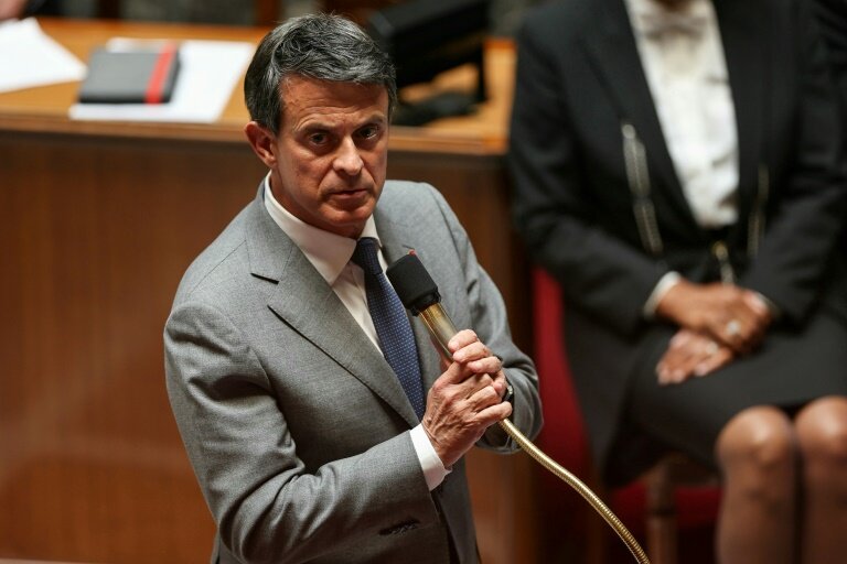 Le ministre des Outre-mer Manuel Valls à l'Assemblée nationale, le 3 juin 2025 à Paris © Thomas SAMSON