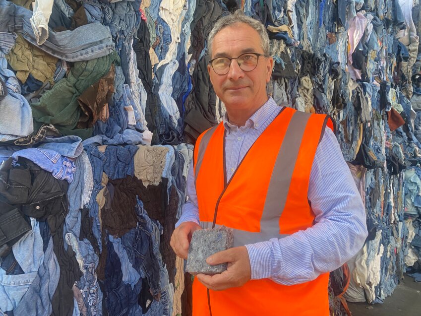 Emmanuel Pilloy en visite sur le site de L'Étoile dans la Somme.