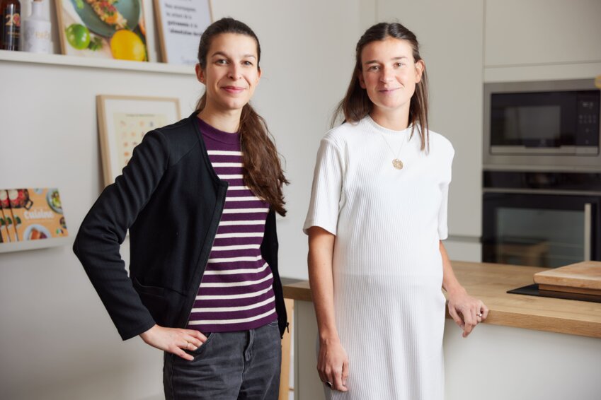 Laureen Esmangart et Alaude Mas, dirigeantes de l'agence Les Sublimeurs. ©Lena Heleta