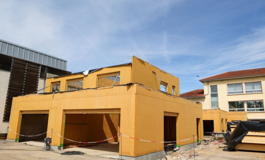 Photo du chantier prise en juillet 2024 (c) Ville de Nancy