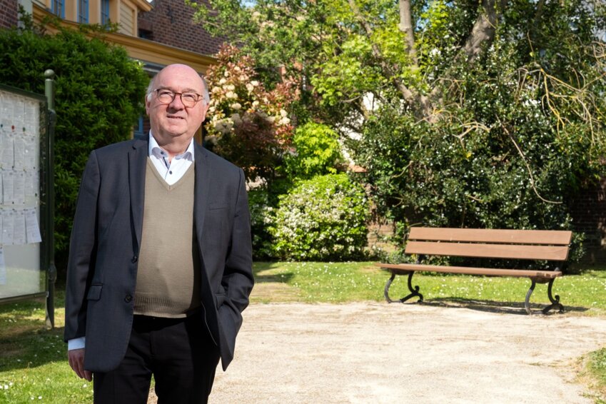 Michel Delépine, maire de Mers-les-Bains. © Cyrille Struy