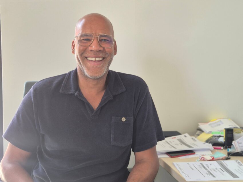 Après une carrière de basketteur professionnel, Laurent Bernard a créé une entreprise de diagnostic immobilier. © Aletheia Press / Nadège Hubert 