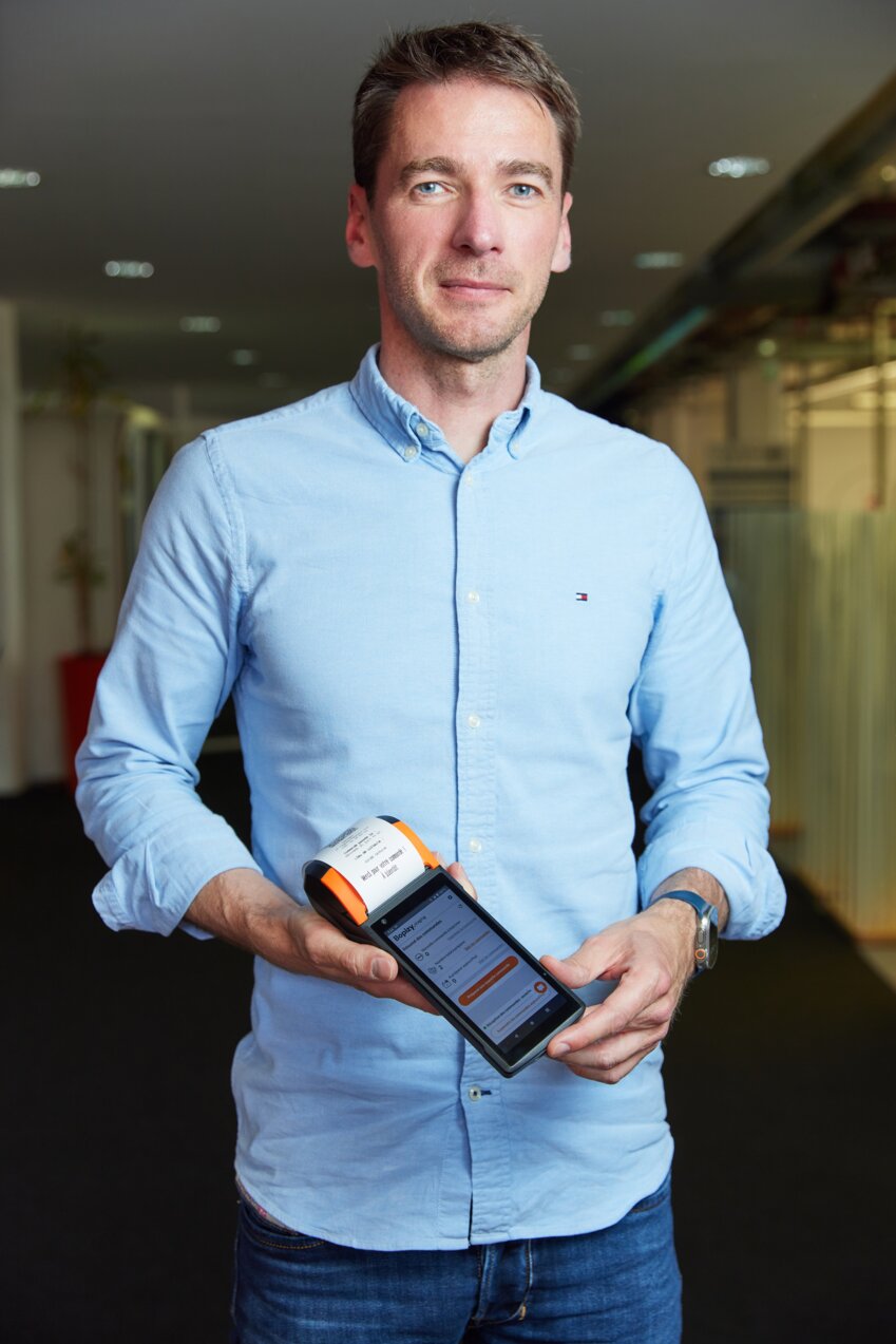 Jean-François Regheere, cofondateur de Bopizy. ©Léna Heleta